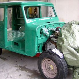 Restauration eines Oldtimers