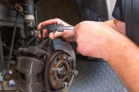 Reparatur am Rad