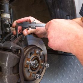 Reparatur am Rad