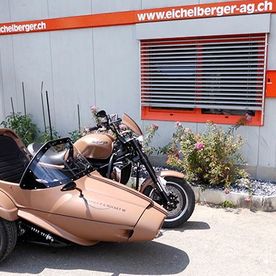 Motorrad mit Beiwagen
